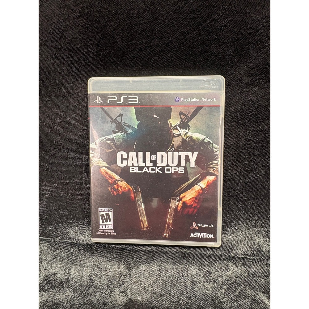 Call of Duty Black Ops PS3 Sony PlayStation 3 Activision Video Game CIB